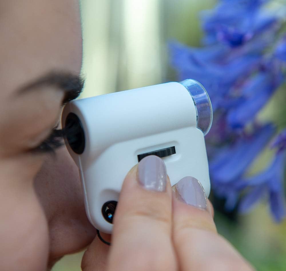 World's Smallest Microscope - Pocket-Sized STEM Exploration!, White - Image 4