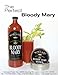 Borsari Gourmet Bloody Mary Mix - Unique Blend of Rich Flavors - Cocktail Mixer - All Natural Sea Salt Rimmer Included - Light and Zesty Brunch Bloody Mary Mix