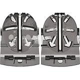 2 Pack Golf Ball Line Liner Drawing Marking Alignment Putting Tool (Black)