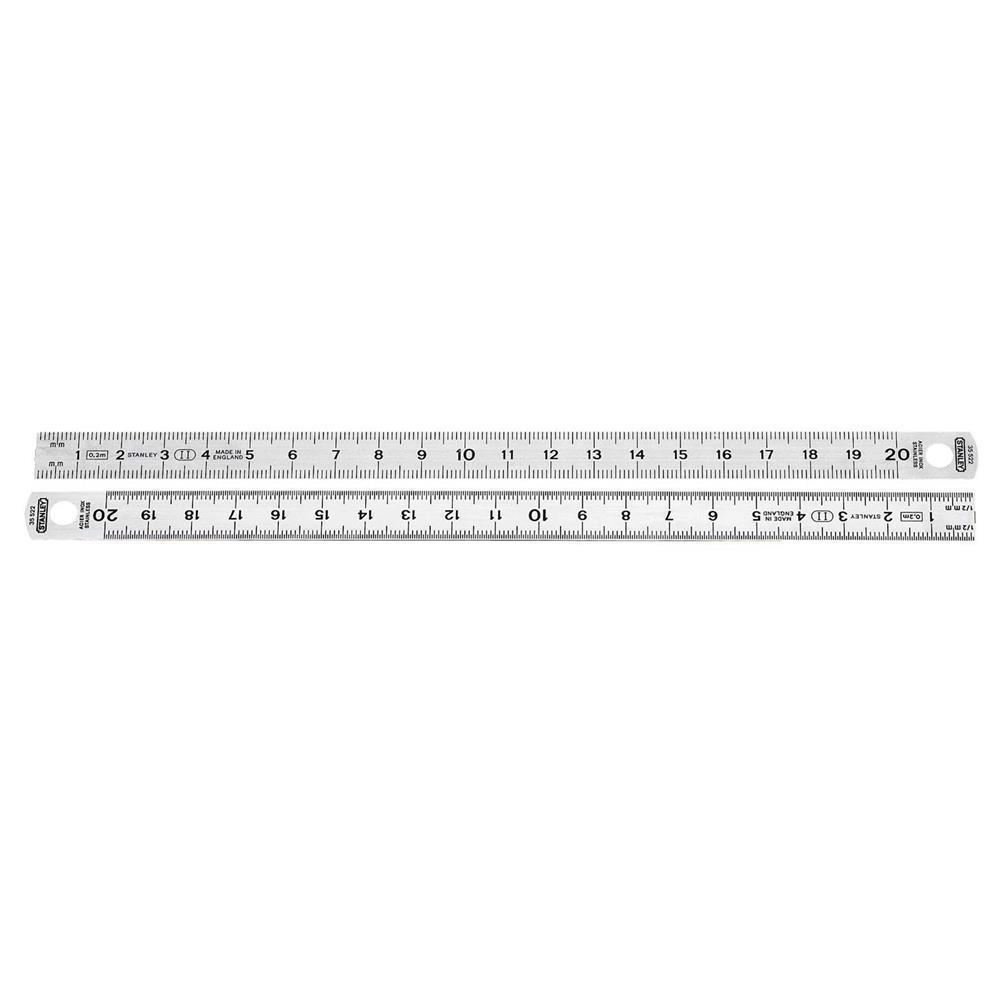 Stanley Stainless Steel Flex Steel Rule 20Cm 1-35-522
