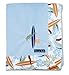 Trend Lab Surf's Up Framed Receiving Blanket, Blue