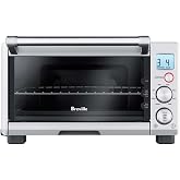 Breville BOV650XL Compact Smart Oven, Brushed Stainless Steel | Evenly bake, toast, broil and more with this versatile small countertop oven and toaster offering 8 cooking functions
