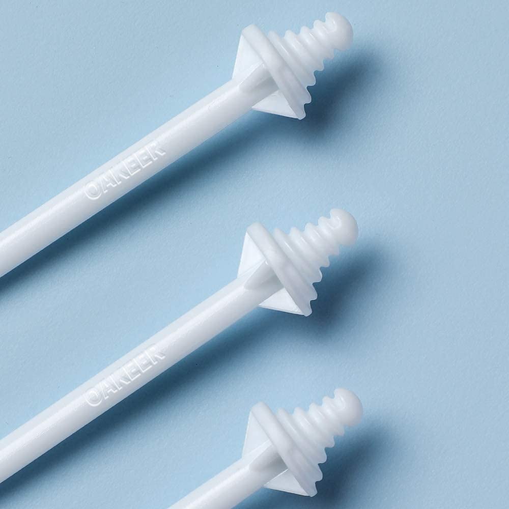 OAKEER Hair Remover 40 Pcs Nose Wax Sticks for Nostril Nasal Cleaning Ear Hair Removal