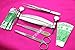 PREMIUM Pitbull Dog Ear Cropping Clamp Guide Tools Kit, Veterinary Instruments
