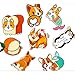 Cute Pet Welsh Corgi Pembroke Decal Stickers Car Motorcycle Bicycle Skateboard Laptop Luggage Vinyl Sticker Graffiti Laptop Luggage Decals Bumper Stickers (Welsh Corgi Pembroke)
