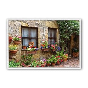 signwin Framed Canvas Wall Art Rural Landscape Photography...
