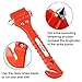 LOYMR 2 PCS Car Safety Hammer - Auto Car Window Glass Hammer Breaker and Auto Safety Seatbelt Cutter 2-in-1Escape Tool
