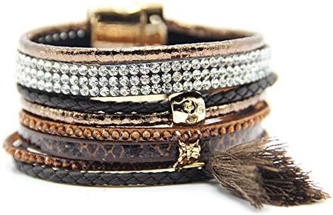 Jewelry Ipanema Style Brown Multibraided Brazilian Style Bracelet