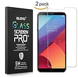 [2 Pack] LG G6 Screen Protector, Anti-Scratch Anti-Fingerprint Bubble Free Tempered Glass Film with Lifetime Replacement Warranty