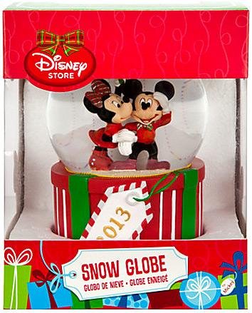 Disney Exclusive Mickey and Minnie Mouse 2013 Snowglobe