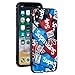 Kplvet iPhone X Xs Case,Non Slip Ultra Soft Embossed Craft Non Faded Durable Coloring Slim Thin 5.8 Inches iPhone X Xs Case,Street Fashion Stylish Basic Protective Phone Cover (Boxing Gloves)