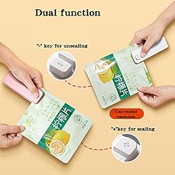 YAPROMO Portable Mini Sealer, 2 in 1 Heat Sealer