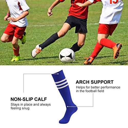 image for Team Socks Youth, Funcat Colorful Funky Stripe Cycling Football Volley