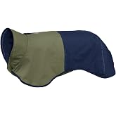 Ruffwear, Sun Shower Dog Raincoat, Midnight Blue, Medium | All-Weather Jacket, Waterproof, Windproof &amp; Lightweight, Leash Portal, Rain Jacket for Running, Hiking &amp; Everyday Adventures