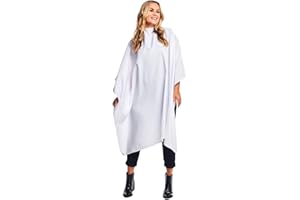Betty Dain Lightweight Nylon Hair Cutting/Styling Cape, Water Resistant, Machine Washable, Snap Closure, 54 x 60 inch