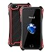 WIMAHA Cooling Carbon Fiber iPhone 8 Case Anti-Scratch Shockproof Case for Apple iPhone 7/8 with Built-in Tempered Glass Screen Protector