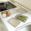Baking-Tray-Set-of-2-HaWare-Stainless-Steel-Baking-Sheet-Cookies-Bakeware-Pan-Healthy-Non-Toxic-Easy-Clean-Mirror-Finished-for-Less-Stick-Oven-Dishwasher-Safe40-x-30cm-31x-254cm Baking Tray Set of 2, HaWare Stainless Steel Baking Sheet Cookies Bakeware Pan - Healthy & Non Toxic, Easy Clean…