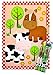 Tiny Mills Farm Animals Coloring Books with Crayons Party Favors with 12 Coloring Books and 48 Crayons, Fun Barnyard Party Favors, Farm Animals Prizes, Favor Bag Filler, Barnyard Party Supplies