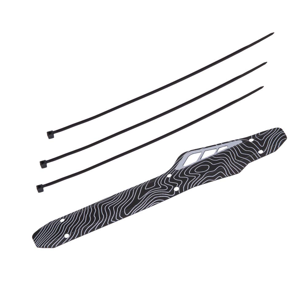 ANCLLO 2Pcs PP Bicycle Chain Protection Chain Stay Guard Cover Bike Frame Chain Protective Guard Pad Bicycle Accessories