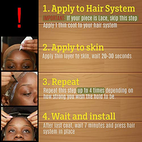 Ustar Lace Wig Glue lace Closure Glue Strong Hold For Toupee Systems 1.3 oz