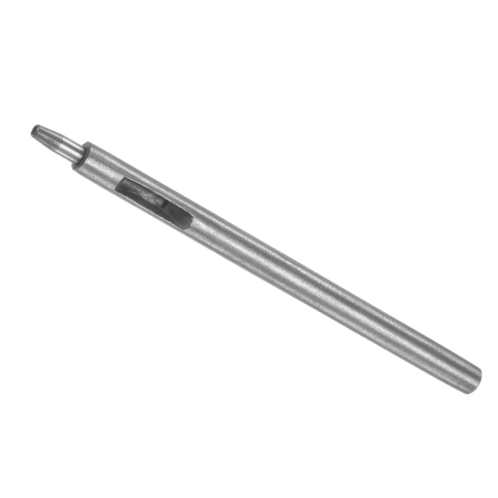 CoCud Leather Hole Punch, 2mm Button Dia. 6mm Shank, Steel Round Punch Snap Rivet Setter - (Applications: for Leathercraft DIY Clothing Fabric)