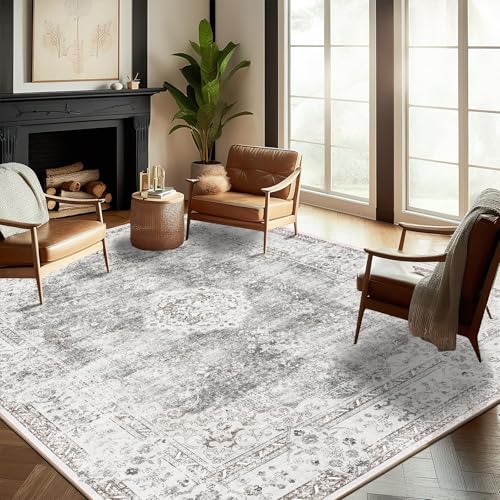 CHAMPLANT Washable Boho Area Rug