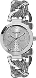 Akribos XXIV Women's AK564SS Multi-Function Mesh Link Bracelet Watch