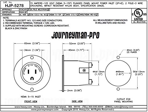 3 Journeyman+Pro+Integrated+Extension+Waterproof+5278GCP1+WHITE