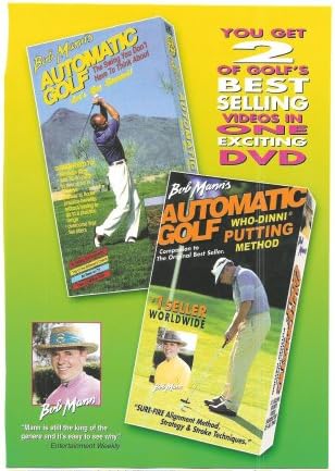 Bob Mann's Automatic Golf: 2 DVD's in One: Let's Get Started & Who-Dinni Putting Method