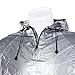 Silver Sauna Sweat Suit Hoodie Heavy Duty Weight Loss Fitness Exercise Gym