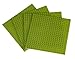 Premium Jungle Green Stackable Base Plates - 4 Pack 6