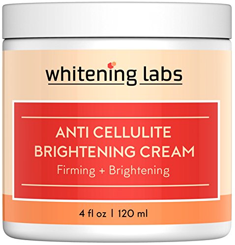 Skin Whitening Cream With Anti Cellulite Firming Effect. Skin Tightening Cream Contains Hyaluronic Acid Glycolic Acid Green Tea 4 ounce