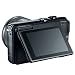Canon EOS M100 Mirrorless Digital Camera + EF-M 15-45mm f/3.5-6.3 is STM Lens (Graphite) + EF-M 55-200mm f/4.5-6.3 is STM Lens (Black) + 32GB Memory Card + Tripod + 12 Piece Card Holder + UV Filtersthumb 2
