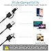 USB Otoscope, Myriann Ear Clean Endoscope 1.3MP Digital Ear Scope Inspection Camera with 6 LEDs, Earwax Cleaning Tool for Mirco USB & USB-C Android Phone Tablet, Windows & Macbook OS Computer - 6.56ft