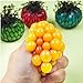 Giveme5 Funny Toy Antistress Face Reliever Grape Ball Autism Mood Squeeze Relief Healthy Toy Geek Gadget for Halloween Jokes 5cm