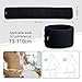 FREETOO Waist Trimmer,Waist Trainer for Weight Loss Waist Training Belt,2.5-3 mm Thick,Light and Comfortable,Suitable for Fitness,Training,Running,for Men and Women (Black, Old one)