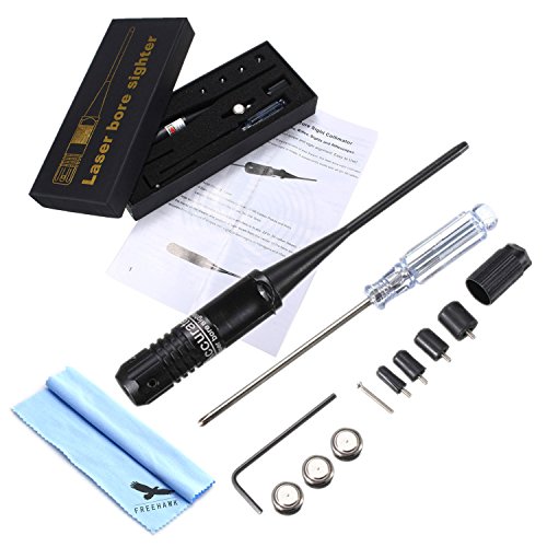 Freehawk Red Dot Laser Bore Sighter BoreSighter Kit for .22 to .50