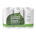 Seventh Generation Toilet Paper, Bath Tissue, 100% Recycled Paper, 12 Double Rolls