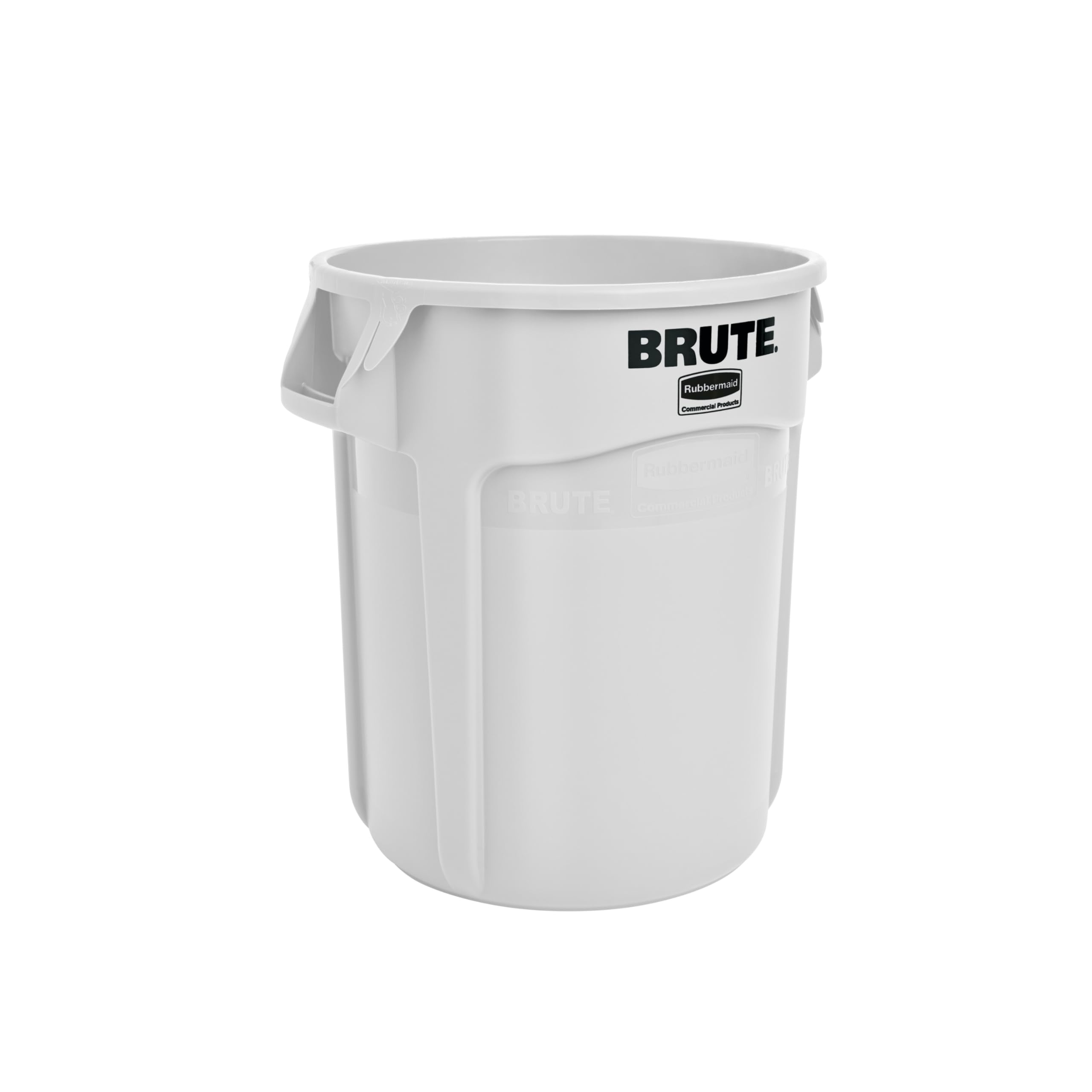 Rubbermaid Commercial Products Vented Brute Round Container 38 Litre White FG261000WHT