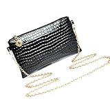 Handbag, Paymenow Small Women Zip Leather Bag Messenger Bag Crossbody Bag with Metal Strap