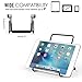 MoKo Foldable Tablet Stand, Universal Adjustable Portable Metal Holder Cradle for 7-8