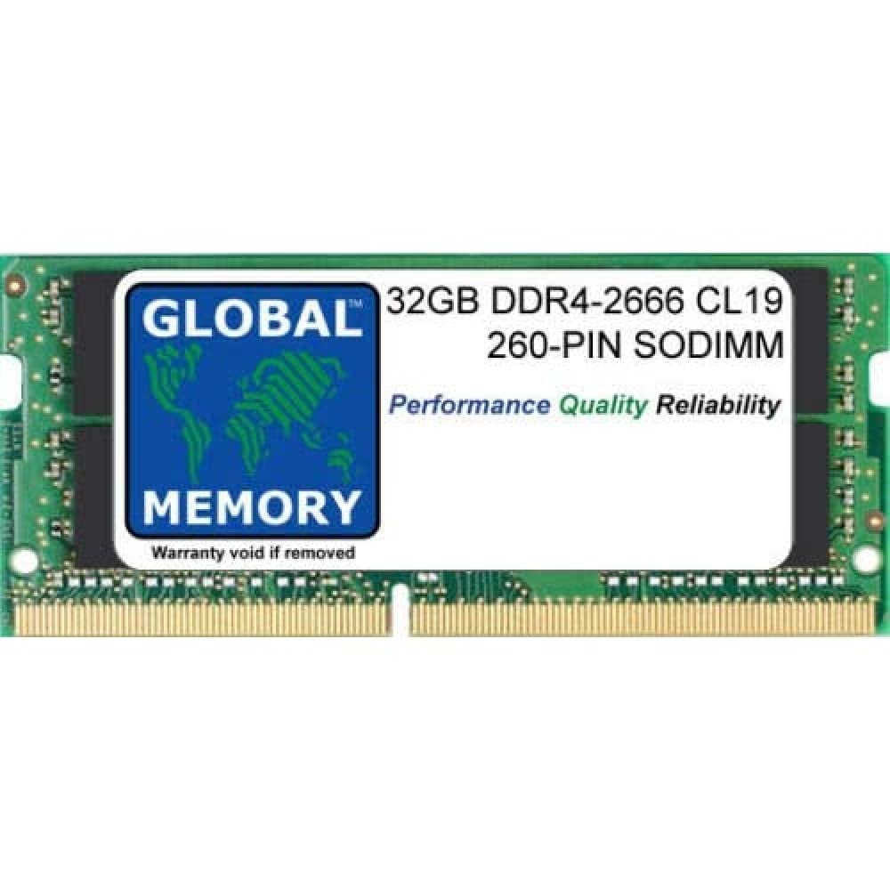 32GB DDR4 2666MHz PC4-21300 260-PIN SODIMM MEMORY RAM COMPATIBLE WITH MAC MINI (2018)