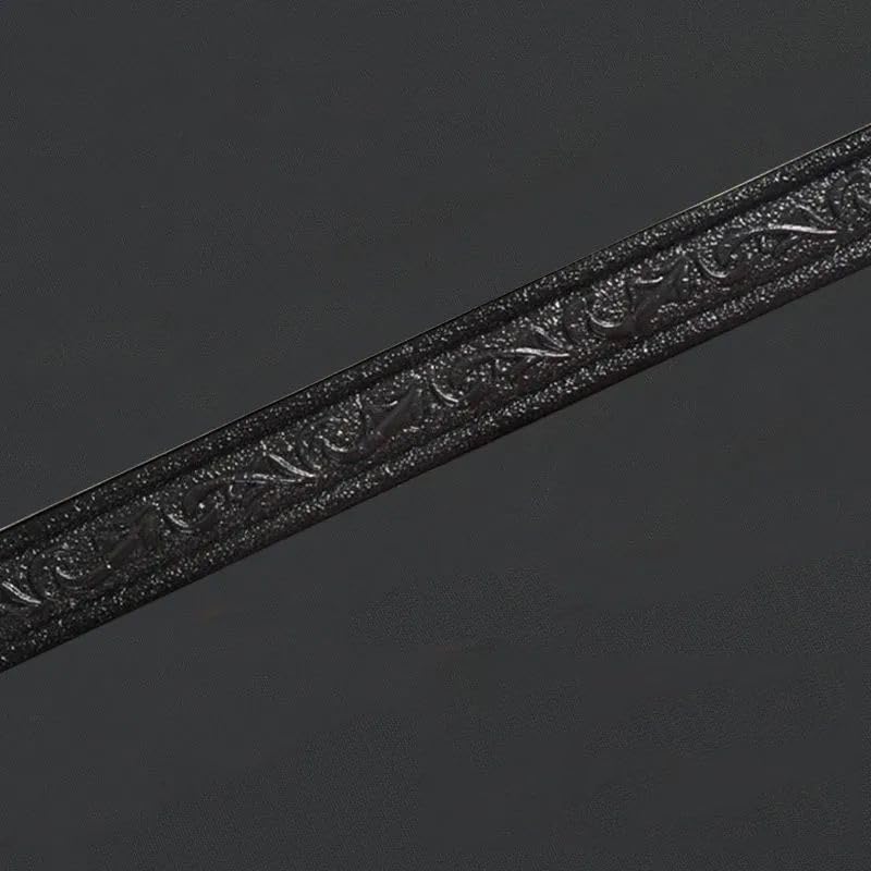 Wallpaper Border Peel and Stick wall border Sticker Home Ceiling Decorative Border for Bathroom Living Room Kitchen black 4 X 230cm（2pcs）