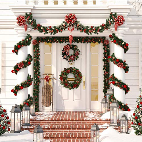 Large Metal Floral Hoop Wreath Macrame 12 Inch Gold Rings for Making Christmas Wedding Decor Dream Catcher Wall Hanging Embroidery Craft, Pack of 2 - Thumbnail 3