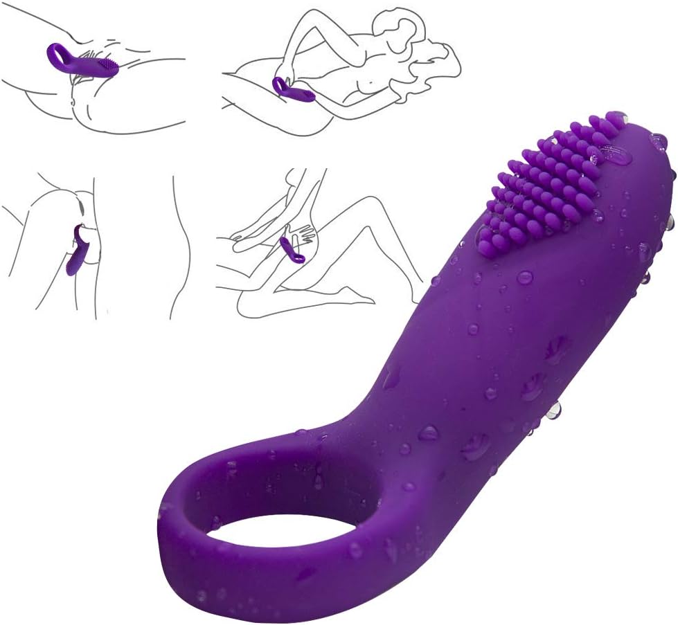 Vibratiǒn to Relax Toys G SSpotter Men's Vibration Silicone Delay Sleeve for Men B-ütterfly Lock