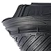 Maggift Rubber Floor Mats, for Car, SUVs, Vans & Trucks, Front and Back Heavy Duty Rubber Car Mats, 4pc, Black