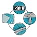 Hynes Eagle Travel Compression Packing Cubes Expandable Packing Organizer 3 Pieces Set Teal