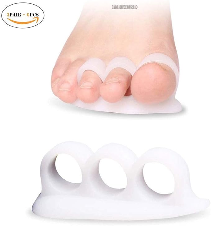 Wmchiwan Toe Silicone Separators to Correct and Restore