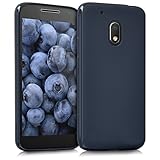kwmobile Chic TPU Silicone Case for the Motorola Moto G4 Play in dark blue matt