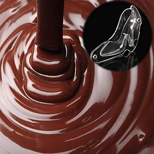 HULISEN 3D High Heel Shoe Mold, HULISEN Chocolate Shoe Mold Bundle